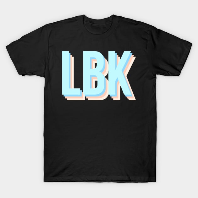 lbk beachy colors T-Shirt by emilykroll